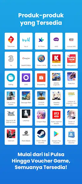 Play Topupgim - Topup Game  Pulsa as an online game Topupgim - Topup Game  Pulsa with UptoPlay