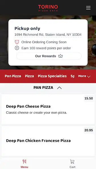 Play Torino Pizza Cafe as an online game Torino Pizza Cafe with UptoPlay