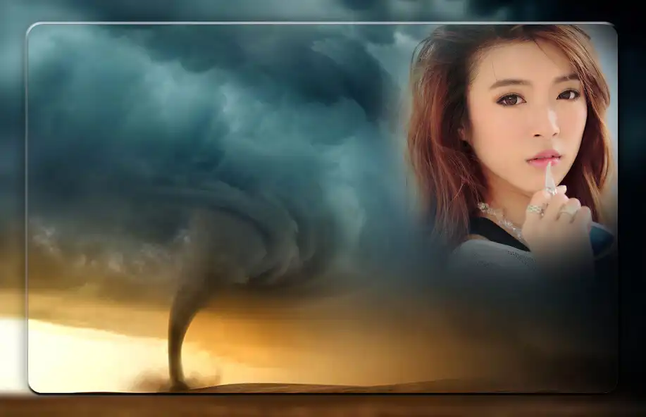 Play Tornado Photo Frames as an online game Tornado Photo Frames with UptoPlay