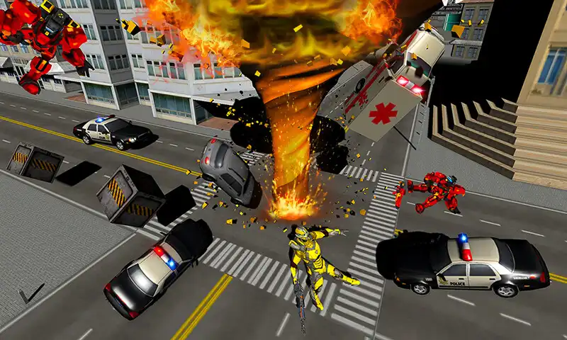 Play Tornado Robot Car Battle:Real Robot Car Simulator  and enjoy Tornado Robot Car Battle:Real Robot Car Simulator with UptoPlay
