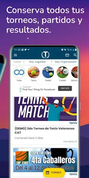 Play TornéU tus torneos en una app as an online game TornéU tus torneos en una app with UptoPlay