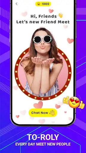Play To Roly - Live Video Call as an online game To Roly - Live Video Call with UptoPlay