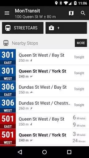 Play Toronto TTC Streetcar - MonTransit