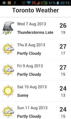 Play Toronto Weather