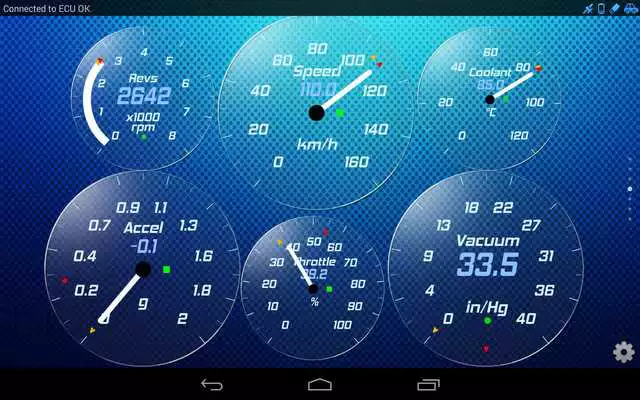 Play Torque Theme Glass OBD 2