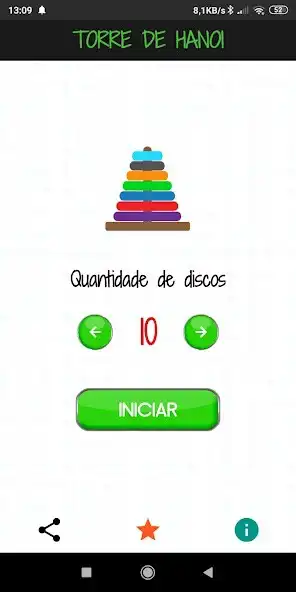 Play Torre de Hanói as an online game Torre de Hanói with UptoPlay