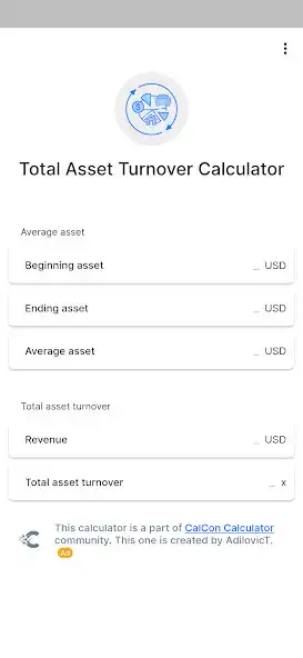 Play Total Asset Turnover  and enjoy Total Asset Turnover with UptoPlay