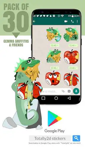 Play Totally2d Stickers as an online game Totally2d Stickers with UptoPlay