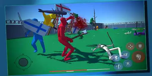 Play Totally Ragdoll Battle simulator as an online game Totally Ragdoll Battle simulator with UptoPlay