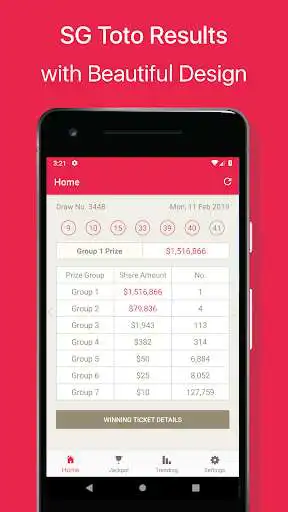 Play Toto Results for Singapore  and enjoy Toto Results for Singapore with UptoPlay