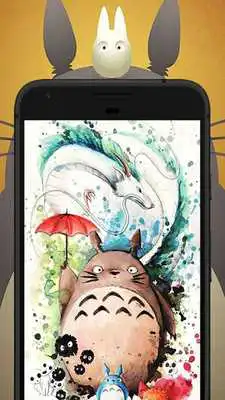 Play Totoro art wallpaper HD Play Totoro art wallpaper HD