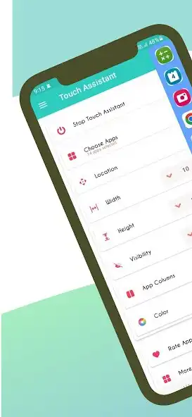 Play Touch Assistant App Side bar  and enjoy Touch Assistant App Side bar with UptoPlay