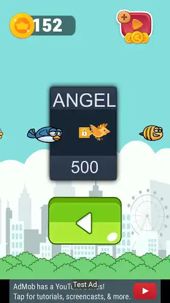 Play Touch Bird as an online game Touch Bird with UptoPlay