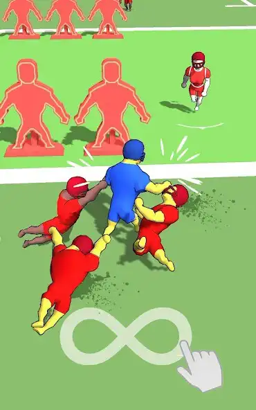 Play Touchdown 3D as an online game Touchdown 3D with UptoPlay