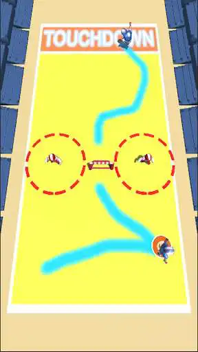 Play Touch Down Master 2022 as an online game Touch Down Master 2022 with UptoPlay