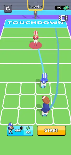 Play Touchdown Merge as an online game Touchdown Merge with UptoPlay