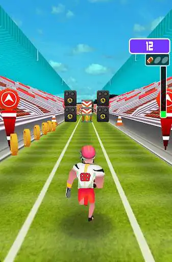 Play Touchdown Race: Running Soccer