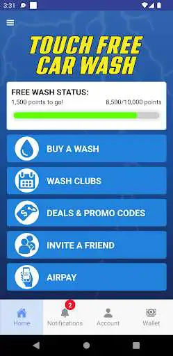 Play Touch Free Car Wash as an online game Touch Free Car Wash with UptoPlay