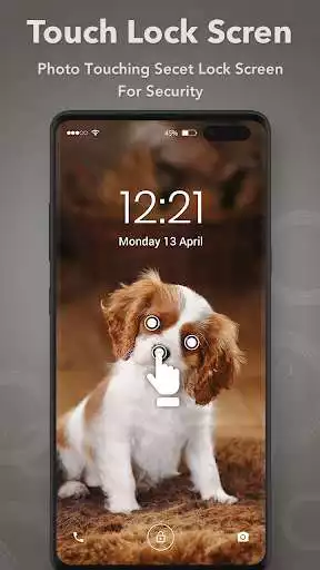 Play Touch Lock Screen : Touch ID Lock Screen  and enjoy Touch Lock Screen : Touch ID Lock Screen with UptoPlay