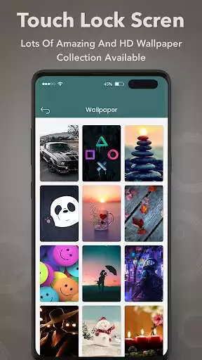Play Touch Lock Screen : Touch ID Lock Screen as an online game Touch Lock Screen : Touch ID Lock Screen with UptoPlay