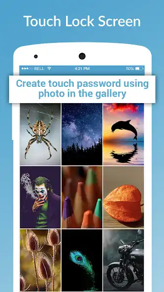 Play Touch Lock Screen - Touch Photo Position Password as an online game Touch Lock Screen - Touch Photo Position Password with UptoPlay