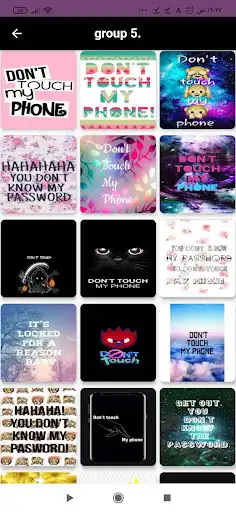 Play touch my phone wallpaper cute  and enjoy touch my phone wallpaper cute with UptoPlay