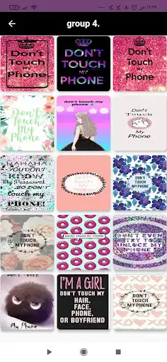 Play touch my phone wallpaper cute as an online game touch my phone wallpaper cute with UptoPlay