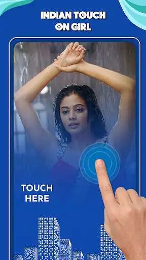 Play Touch On Girl - Simulator as an online game Touch On Girl - Simulator with UptoPlay