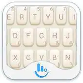 Free play online TouchPal Ivory Keyboard Theme APK
