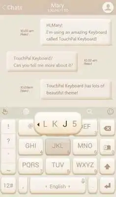 Play TouchPal Ivory Keyboard Theme