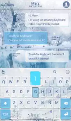 Play TouchPal Snowberg Keyboard