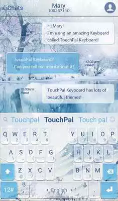 Play TouchPal Snowberg Keyboard