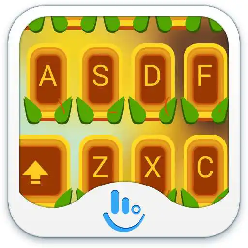 Free play online TouchPal Sunflowers Theme  APK