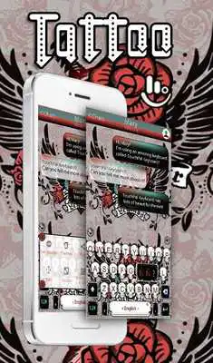 Play TouchPal Tattoo Keyboard Theme