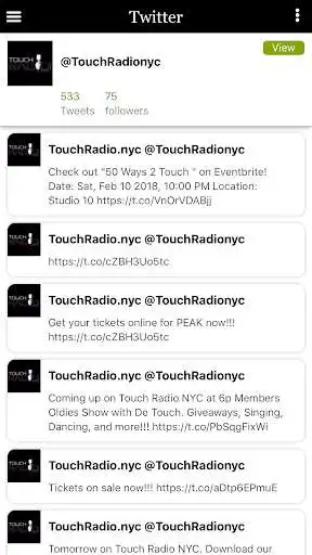Play Touch Radio NYC