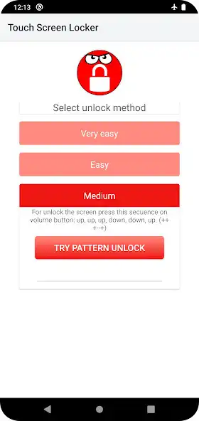 Play Touch Screen Locker as an online game Touch Screen Locker with UptoPlay