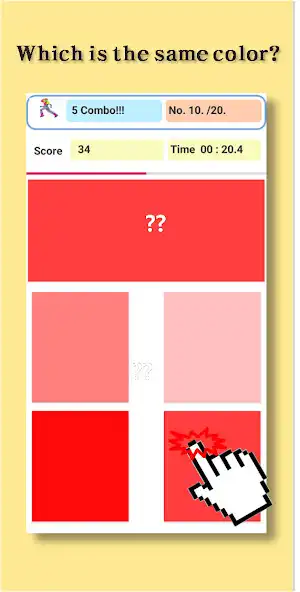 Play Touch the same color  and enjoy Touch the same color with UptoPlay
