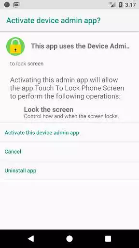 Play Touch To Lock Phone Screen as an online game Touch To Lock Phone Screen with UptoPlay