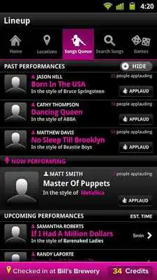 Play TouchTunes Karaoke Play TouchTunes Karaoke