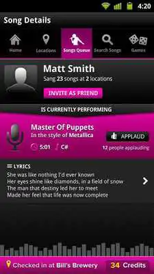 Play TouchTunes Karaoke Play TouchTunes Karaoke
