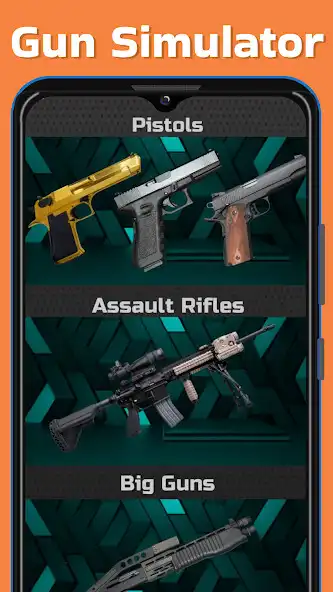 Play Tough Guns: Gun Simulator  and enjoy Tough Guns: Gun Simulator with UptoPlay