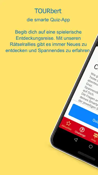 Play TOURbert - die smarte Quiz-App  and enjoy TOURbert - die smarte Quiz-App with UptoPlay