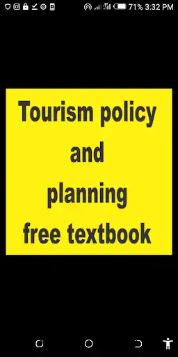 Play Tourism policy and planning  free textbook  and enjoy Tourism policy and planning  free textbook with UptoPlay