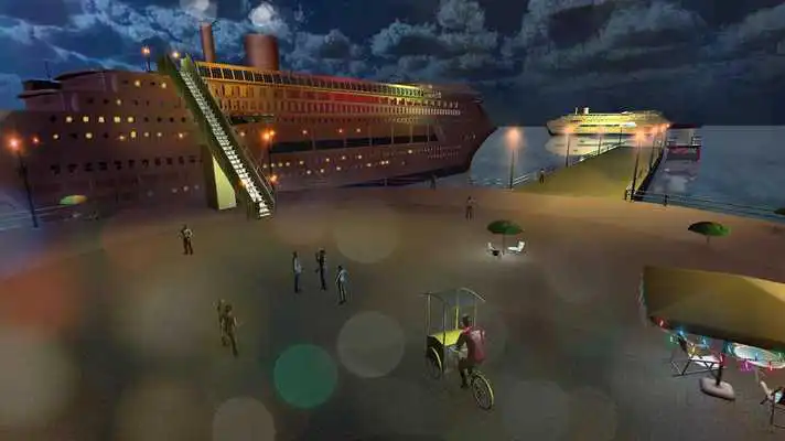 Play Tourist Transport Ship Game - Cruise Ship Driving