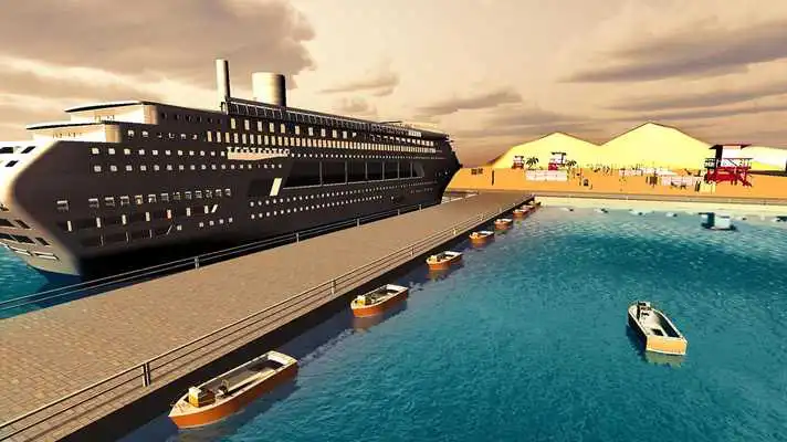 Play Tourist Transport Ship Game - Cruise Ship Driving