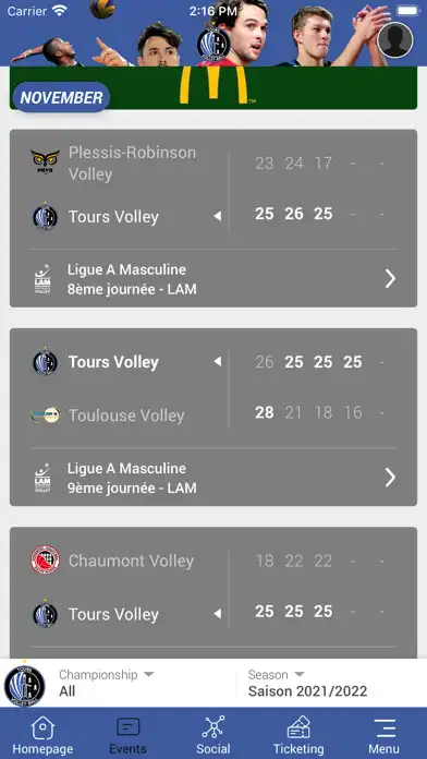 Play Tours Volley-Ball as an online game Tours Volley-Ball with UptoPlay
