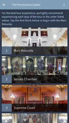 Play Tour the PA Capitol as an online game Tour the PA Capitol with UptoPlay
