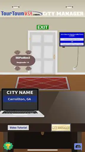 Play TourTown USA by City Manager as an online game TourTown USA by City Manager with UptoPlay