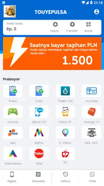 Play TOUYE PULSA  and enjoy TOUYE PULSA with UptoPlay