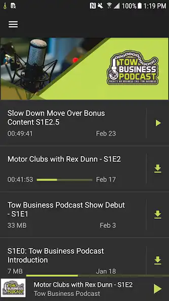 Play Tow Biz Podcast  and enjoy Tow Biz Podcast with UptoPlay